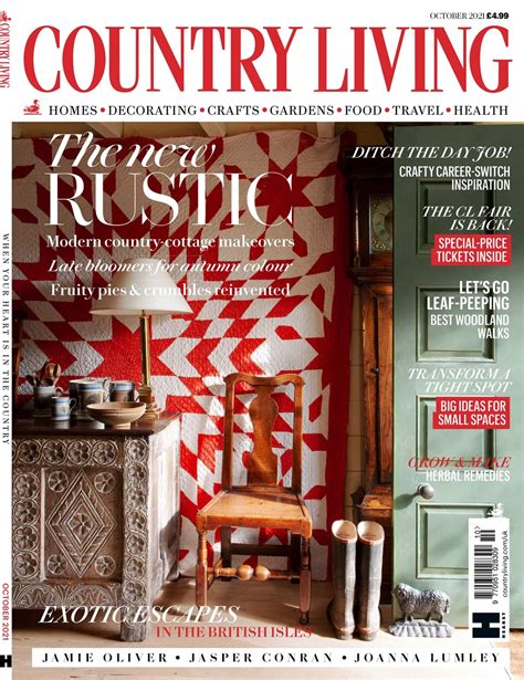 Country living magazine - A subscription to Country Living makes the perfect gift. Save time wrapping, free delivery straight to their door. Choose a free gift offer below and the gift will be delivered to you- gift it or treat yourself. Secure online shopping – order from the comfort of your home. Risk-free gifting, they can switch magazines at any time.
